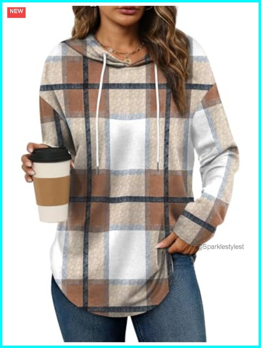 Womens Long Sleeve Crewneck Sweatshirt Oversized Pullover Fall Winter Top